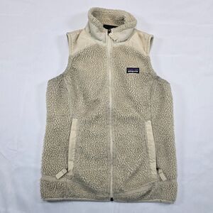 Patagonia Women’s Vintage Beige Retro-X Fleece Vest Size XS